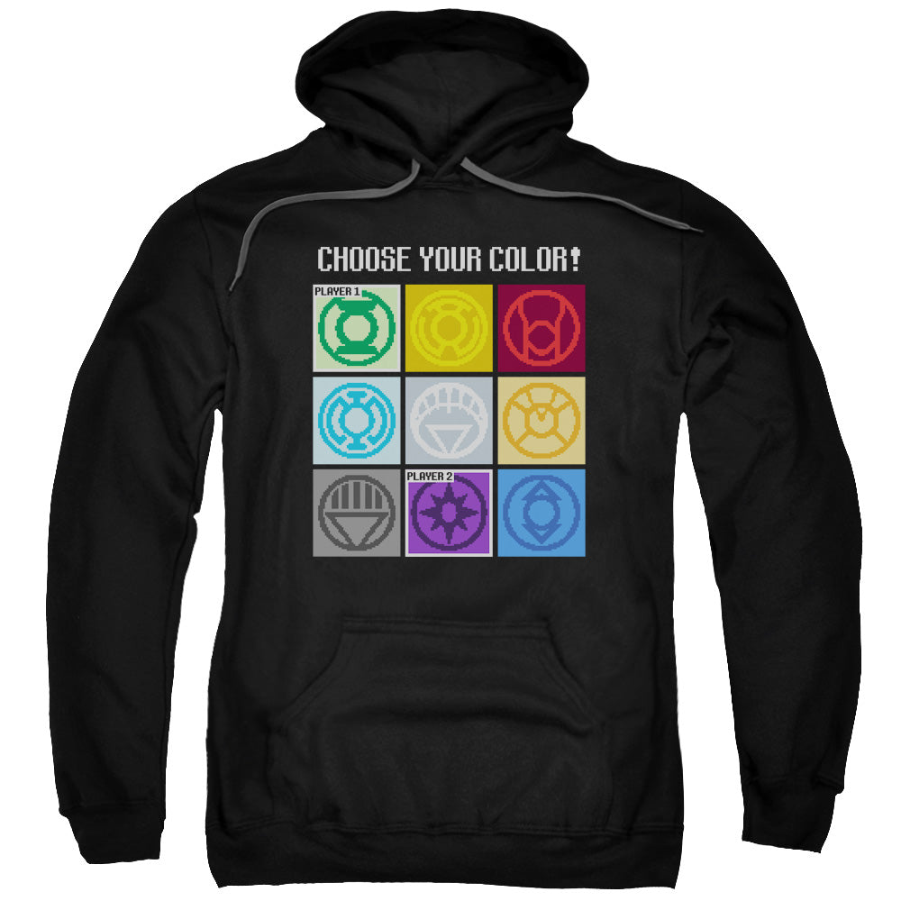 DC Comics Choose Your Color Mens Hoodie Black
