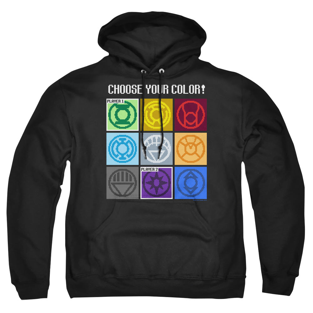 Dc Choose Your Color Mens Hoodie Black Officially Licensed