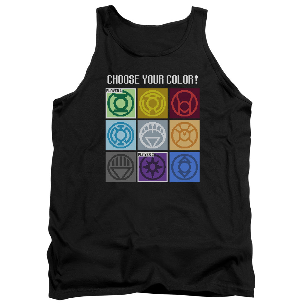 DC Comics Choose Your Color Mens Tank Top Shirt Black