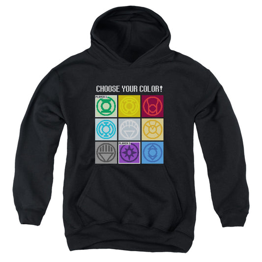 DC Comics Choose Your Color Kids Youth Hoodie Black