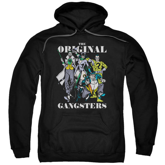 DC Comics Original Gangsters Mens Hoodie Black