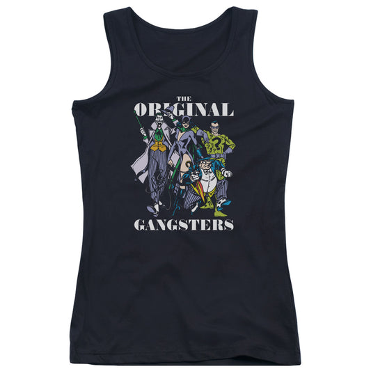 DC Comics Original Gangsters Womens Tank Top Shirt Black