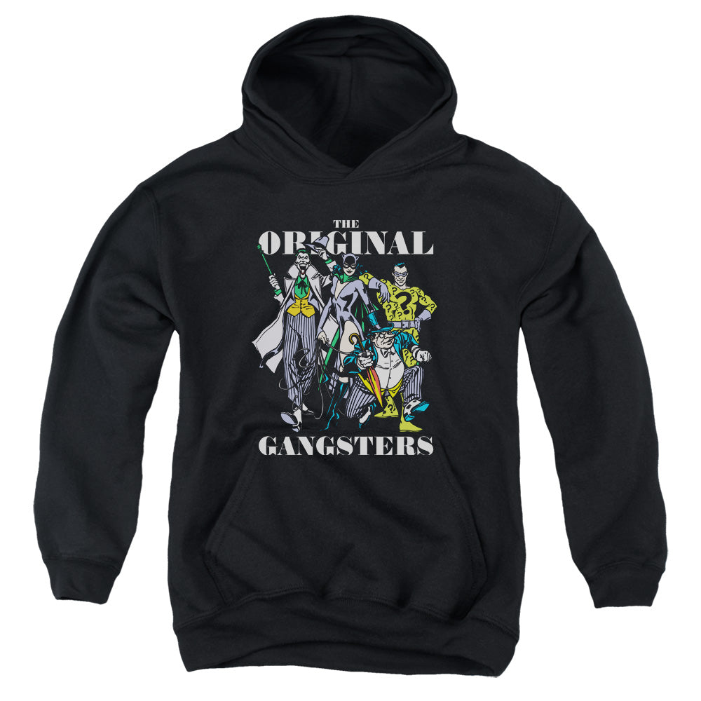 DC Comics Original Gangsters Kids Youth Hoodie Black