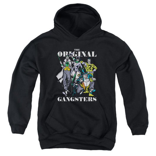 DC Comics Original Gangsters Kids Youth Hoodie Black