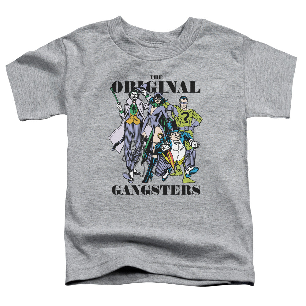 DC Comics Original Gangsters Toddler Kids Youth T Shirt Athletic Heather