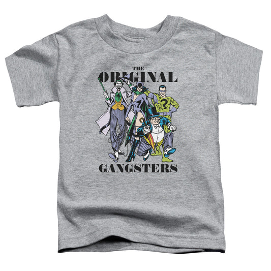 DC Comics Original Gangsters Toddler Kids Youth T Shirt Athletic Heather