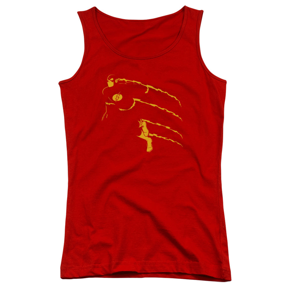 DC Comics Flash Flash Min Womens Tank Top Shirt Red