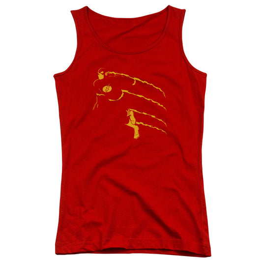 DC Comics Flash Flash Min Womens Tank Top Shirt Red