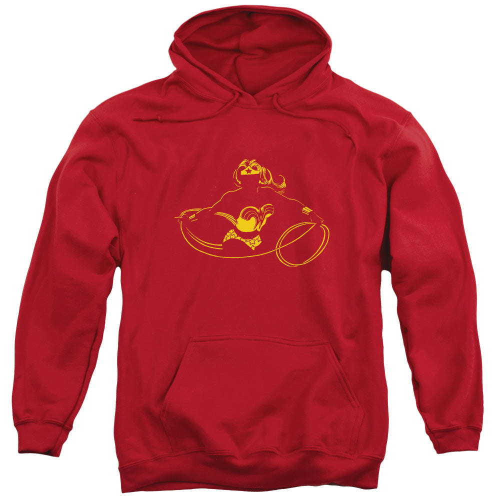 DC Comics Wonder Min Mens Hoodie Red
