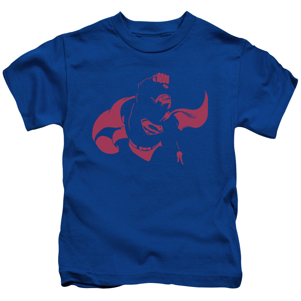 DC Comics Super Min Juvenile Kids Youth T Shirt Royal Blue 