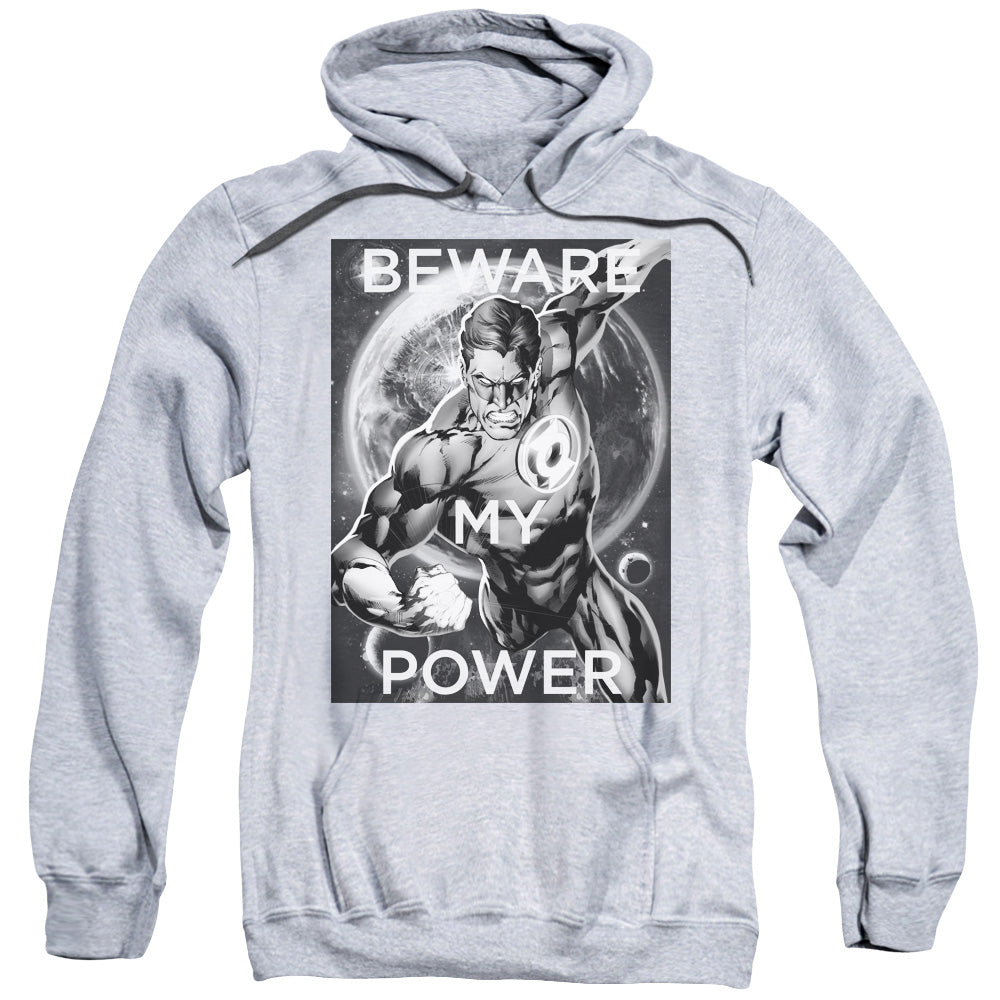 DC Comics Power Mens Hoodie Athletic Heather