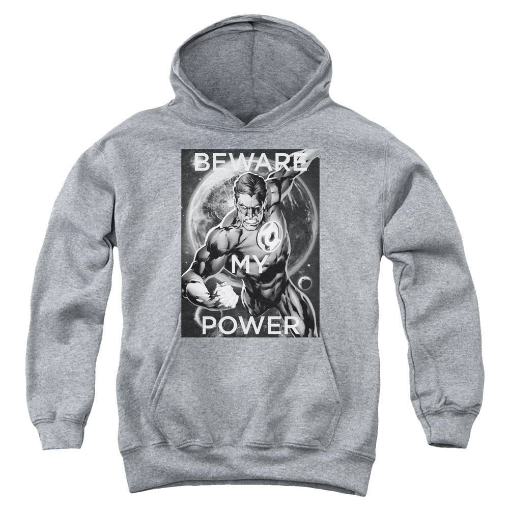 DC Comics Power Kids Youth Hoodie Athletic Heather