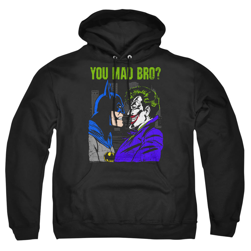 Dc Mad Bro Mens Hoodie Black Officially Licensed