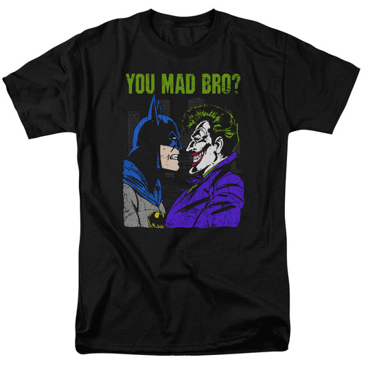 DC Comics Mad Bro Mens T Shirt Black