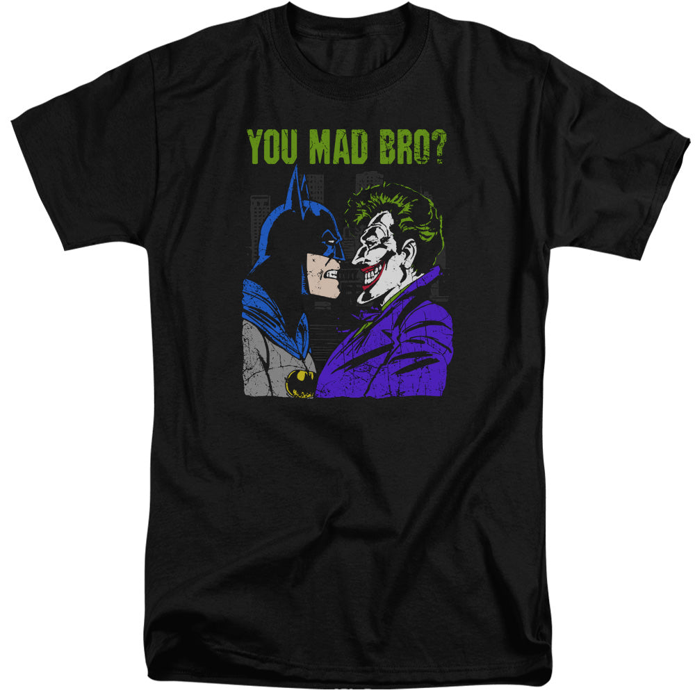 Dc Mad Bro Mens Tall T Shirt Black Officially Licensed