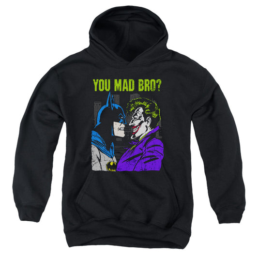 DC Comics Mad Bro Kids Youth Hoodie Black