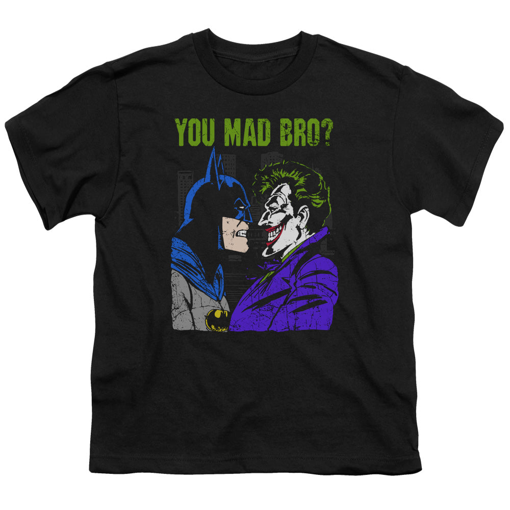 DC Comics Mad Bro Kids Youth T Shirt Black
