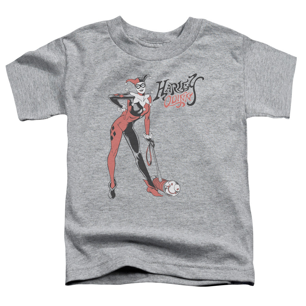 DC Comics Harley Hammer Toddler Kids Youth T Shirt Athletic Heather