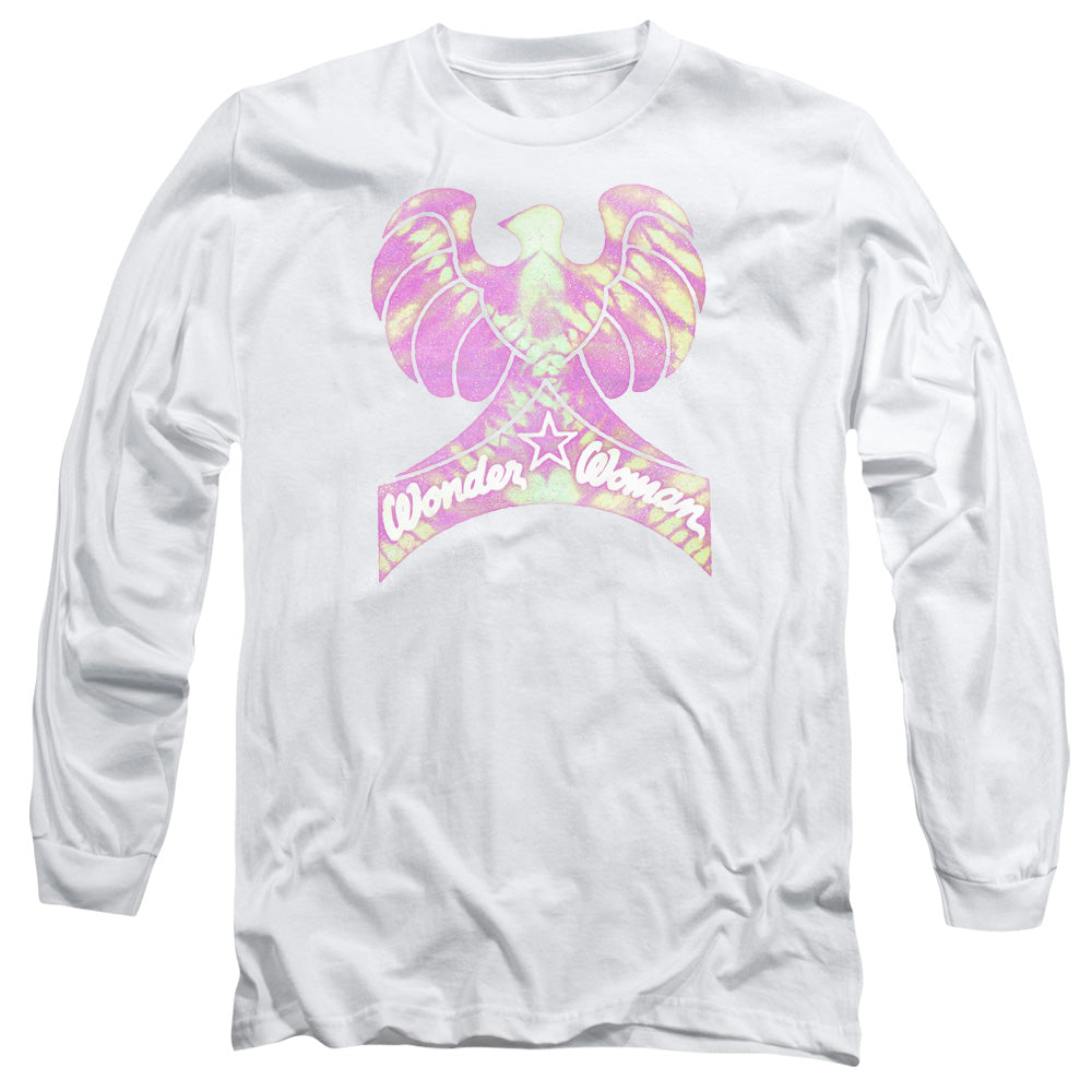 DC Comics Wonder Bird Mens Long Sleeve Shirt White
