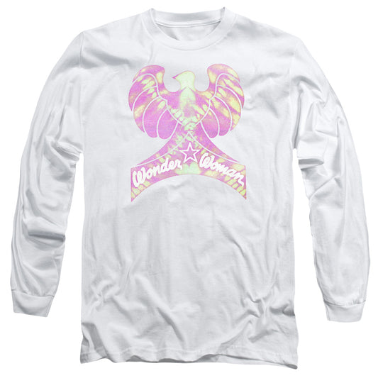 DC Comics Wonder Bird Mens Long Sleeve Shirt White
