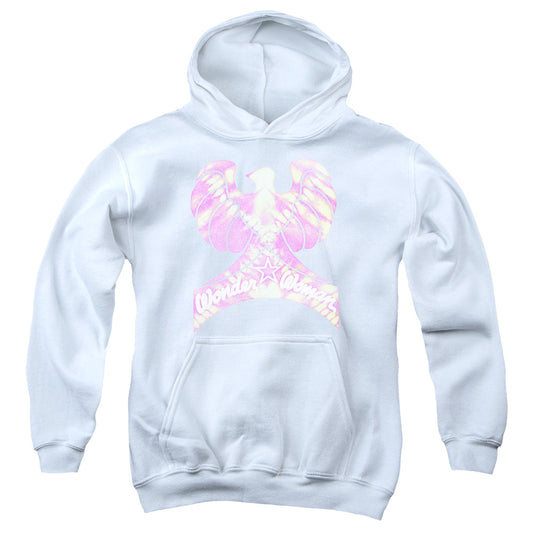 DC Comics Wonder Bird Kids Youth Hoodie White