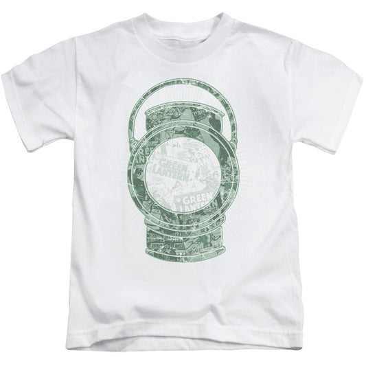 DC Comics Lantern Cover Juvenile Kids Youth T Shirt White 