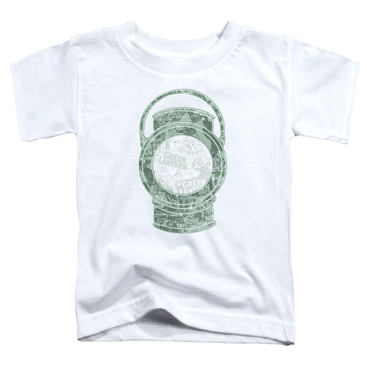 DC Comics Lantern Cover Toddler Kids Youth T Shirt White