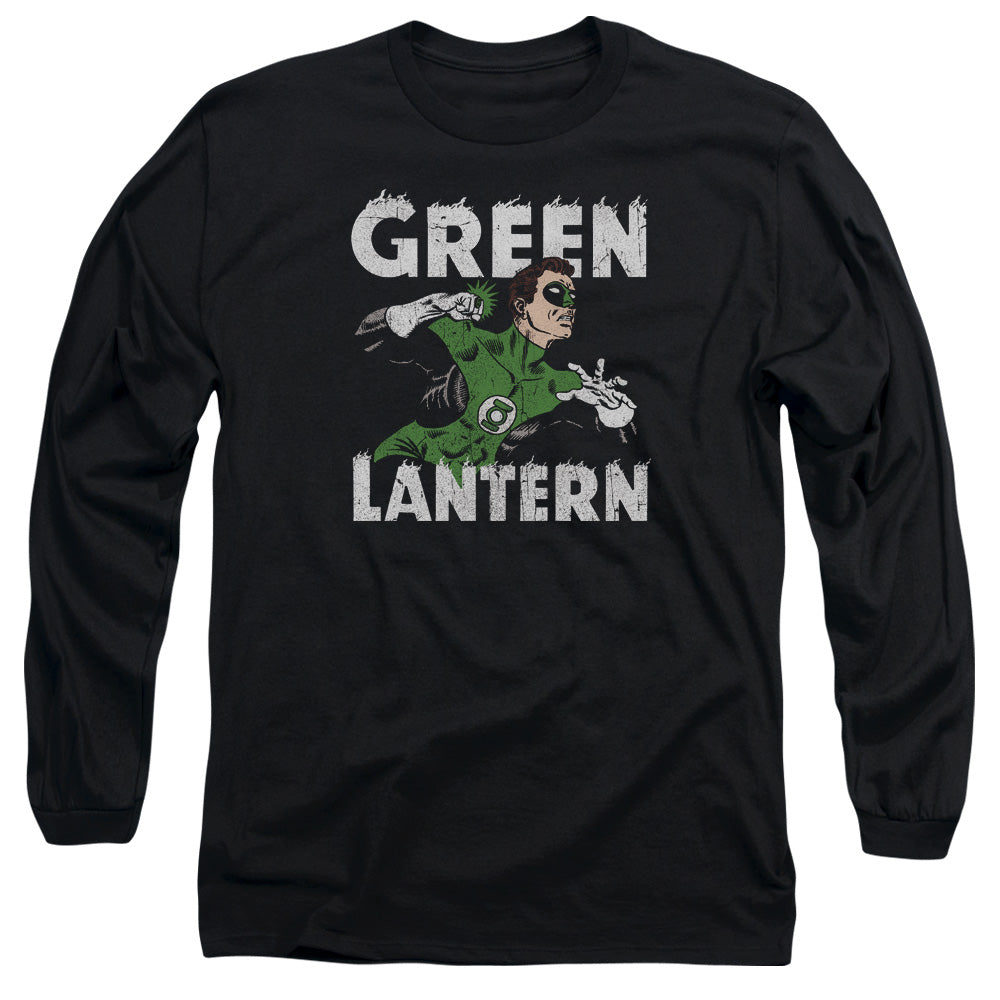 DC Comics Hal Power Mens Long Sleeve Shirt Black