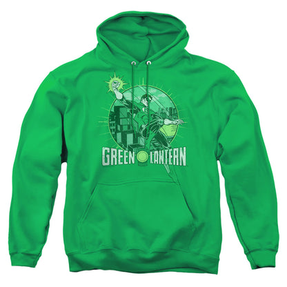 Dc City Power Mens Hoodie Kelly Green Officially Licensed