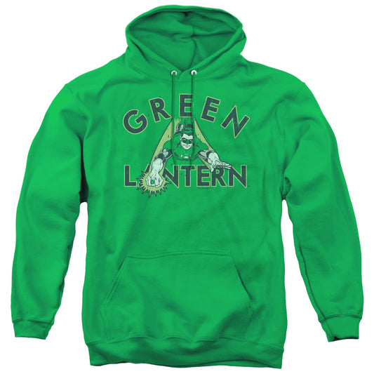 DC Comics in Flight Mens Hoodie Kelly Green
