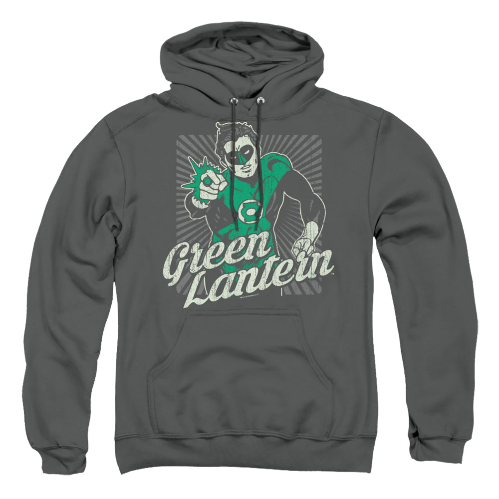 Dc Ring Rays Mens Hoodie Charcoal Officially Licensed