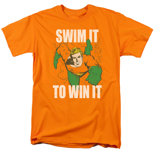 DC Comics Swim It Mens T Shirt Orange