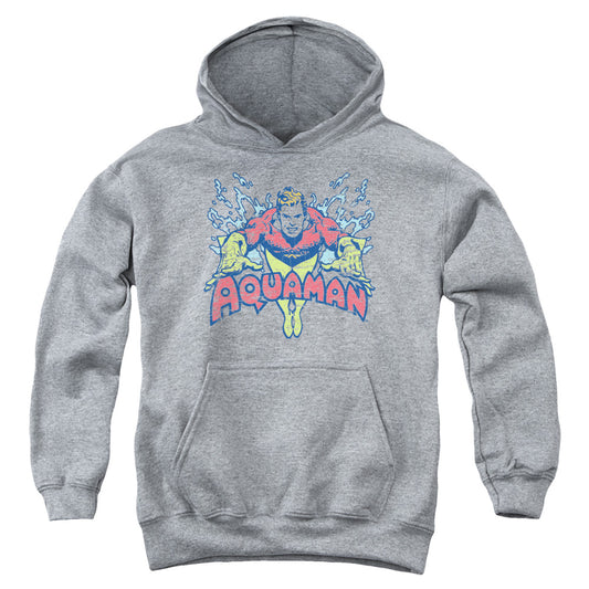 DC Comics Splish Splash Kids Youth Hoodie Athletic Heather