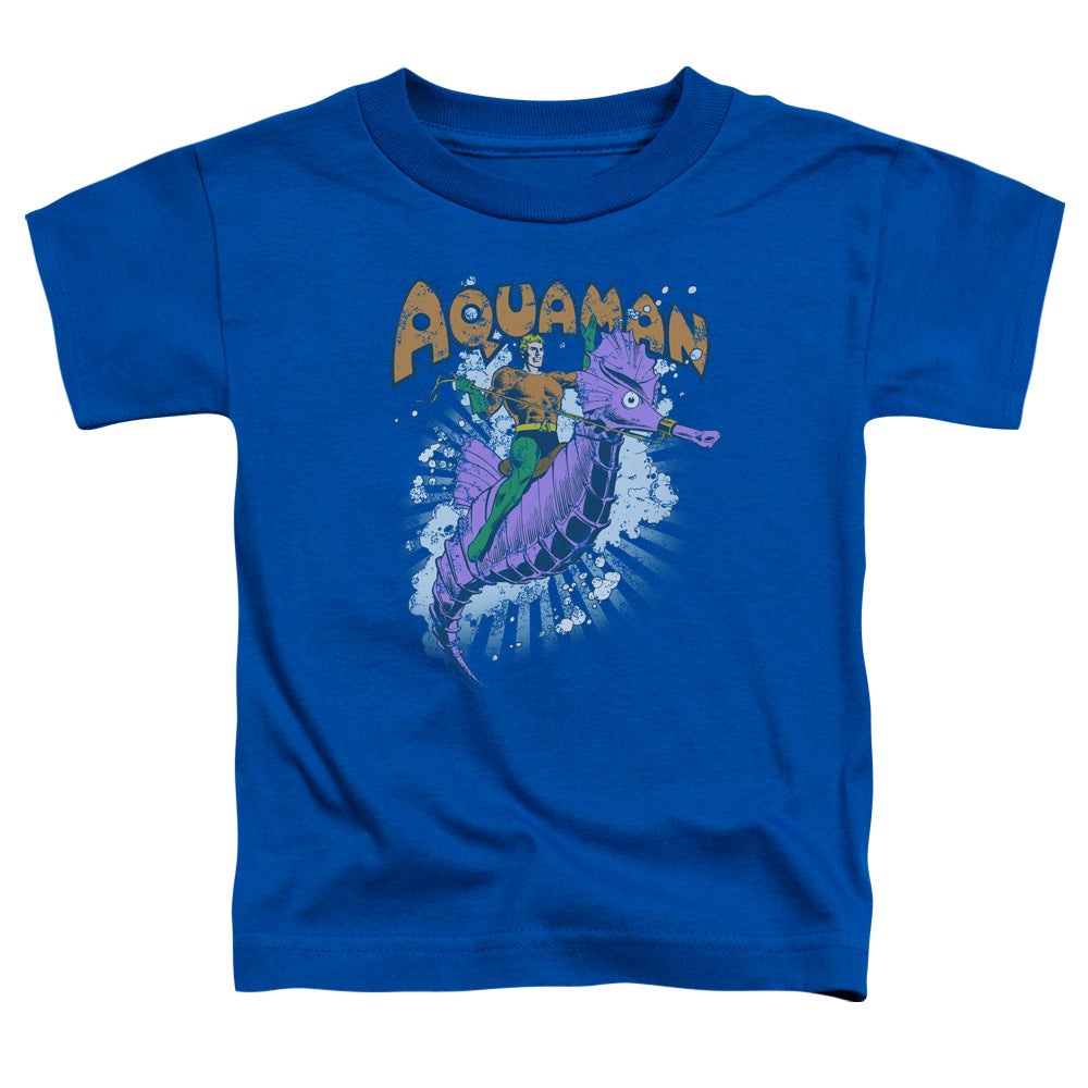 DC Comics Ride Free Toddler Kids Youth T Shirt Royal Blue