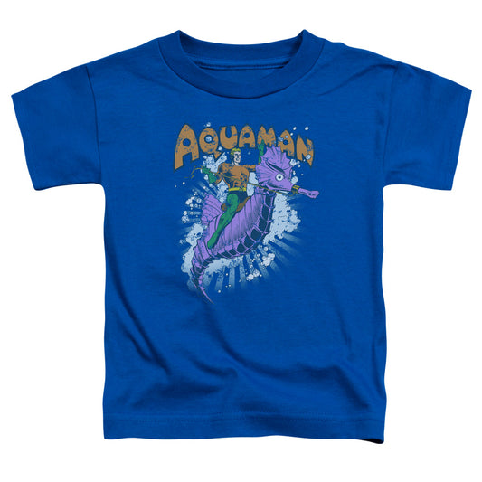 DC Comics Ride Free Toddler Kids Youth T Shirt Royal Blue