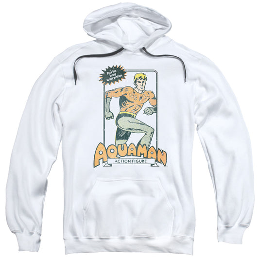 DC Comics Am Action Figure Mens Hoodie White