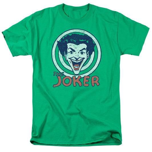 DC Comics Joke Target Mens T Shirt Kelly Green