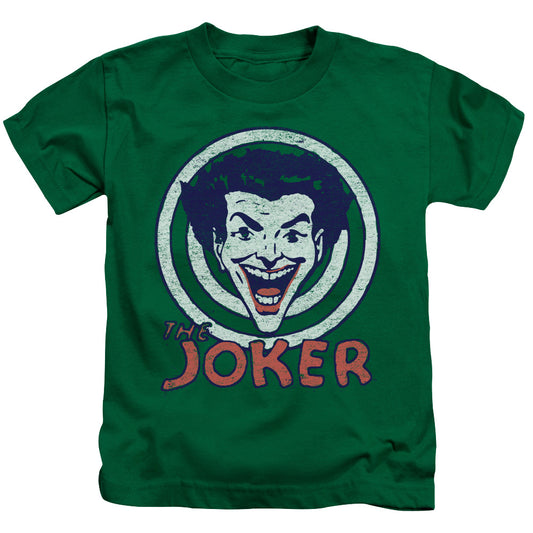 DC Comics Joke Target Juvenile Kids Youth T Shirt Kelly Green 