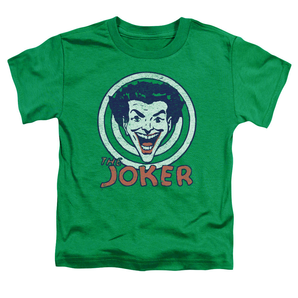 DC Comics Joke Target Toddler Kids Youth T Shirt Kelly Green