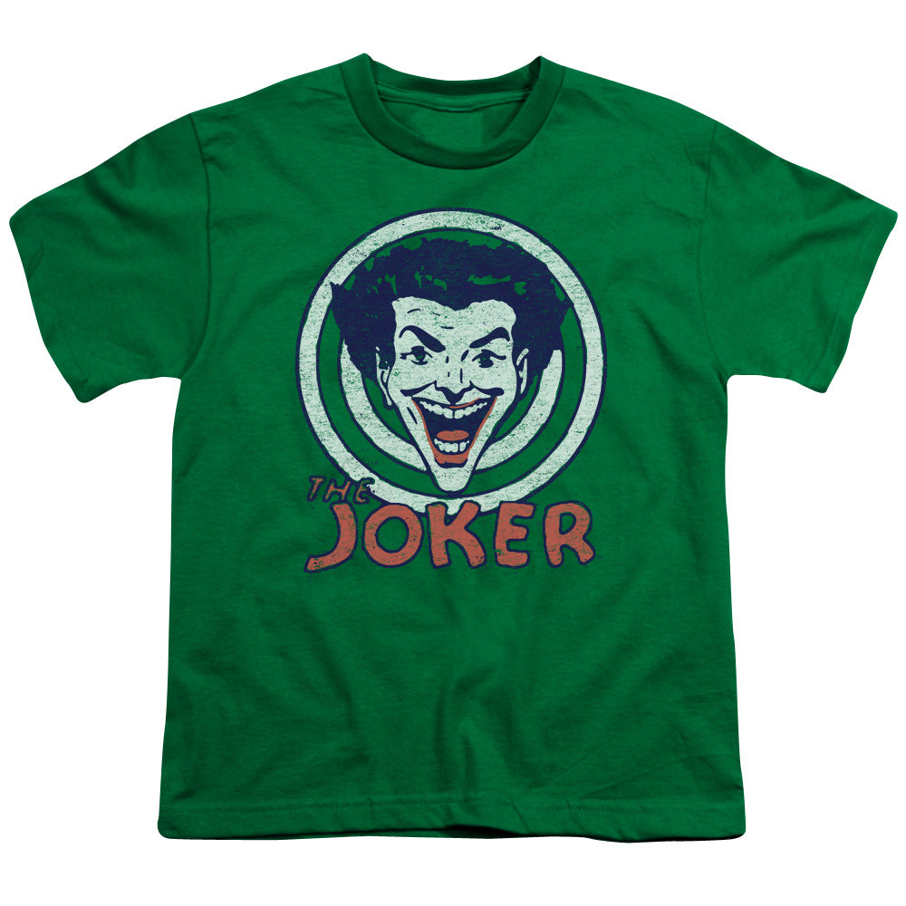 DC Comics Joke Target Kids Youth T Shirt Kelly Green