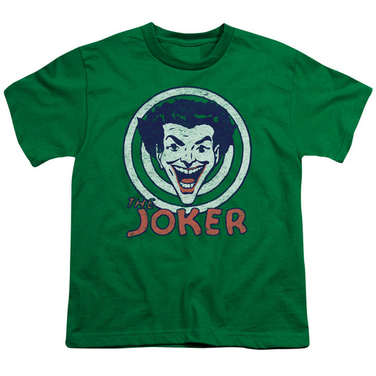DC Comics Joke Target Kids Youth T Shirt Kelly Green