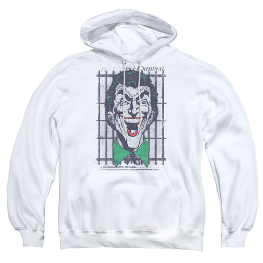 Dc Criminal Mens Hoodie White Officially Licensed