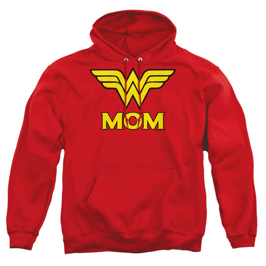 Dco Wonder Mom Mens Hoodie Red Officially Licensed