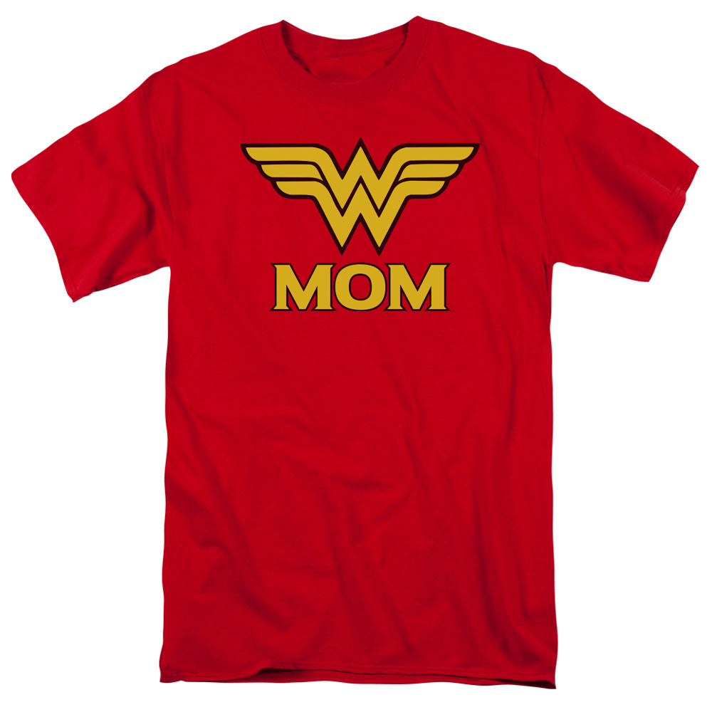 DC Comics Wonder Mom Mens T Shirt Red