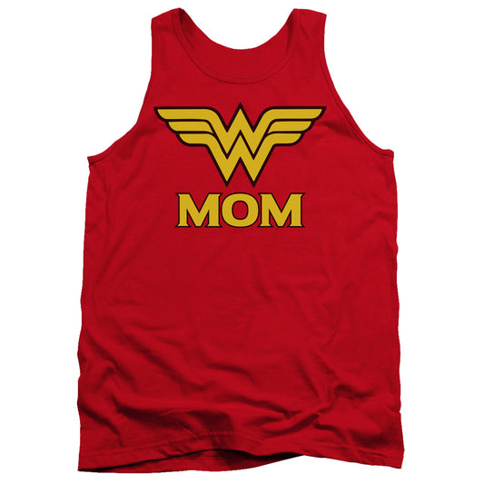 DC Comics Wonder Mom Mens Tank Top Shirt Red