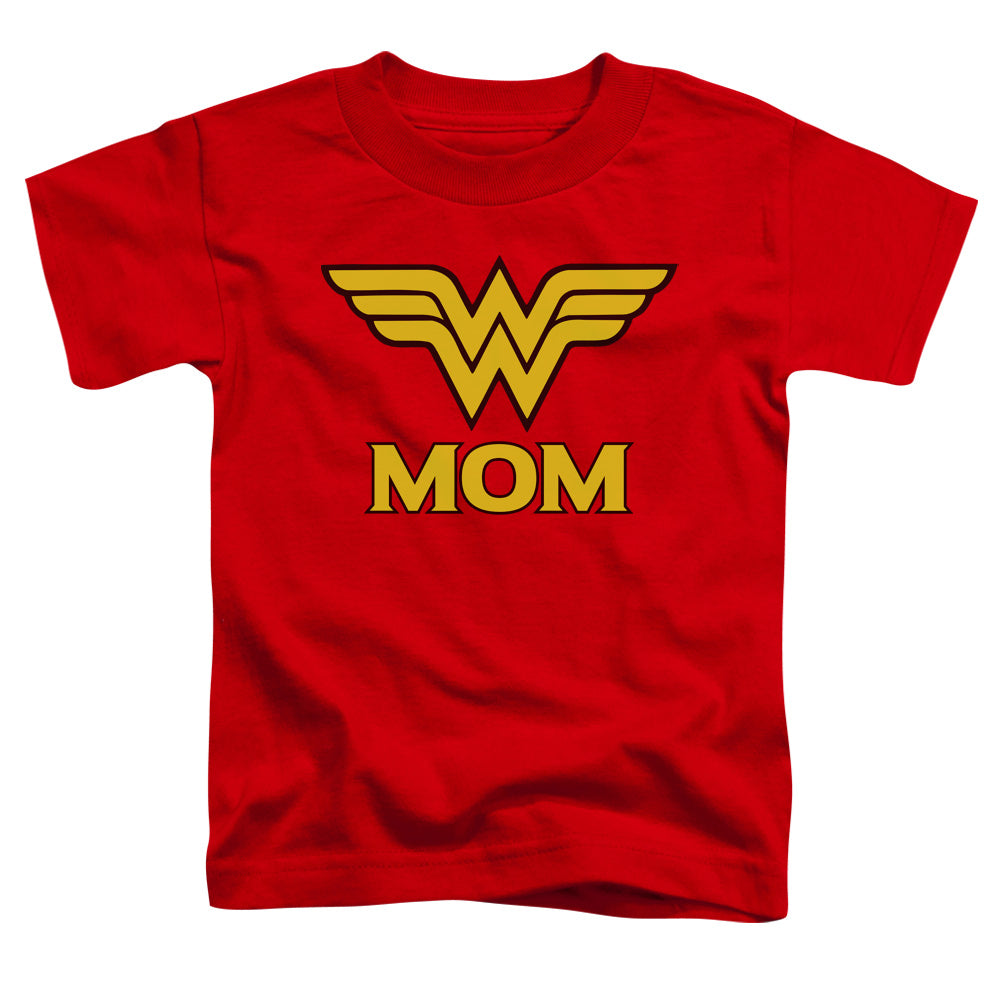 DC Comics Wonder Mom Toddler Kids Youth T Shirt Red