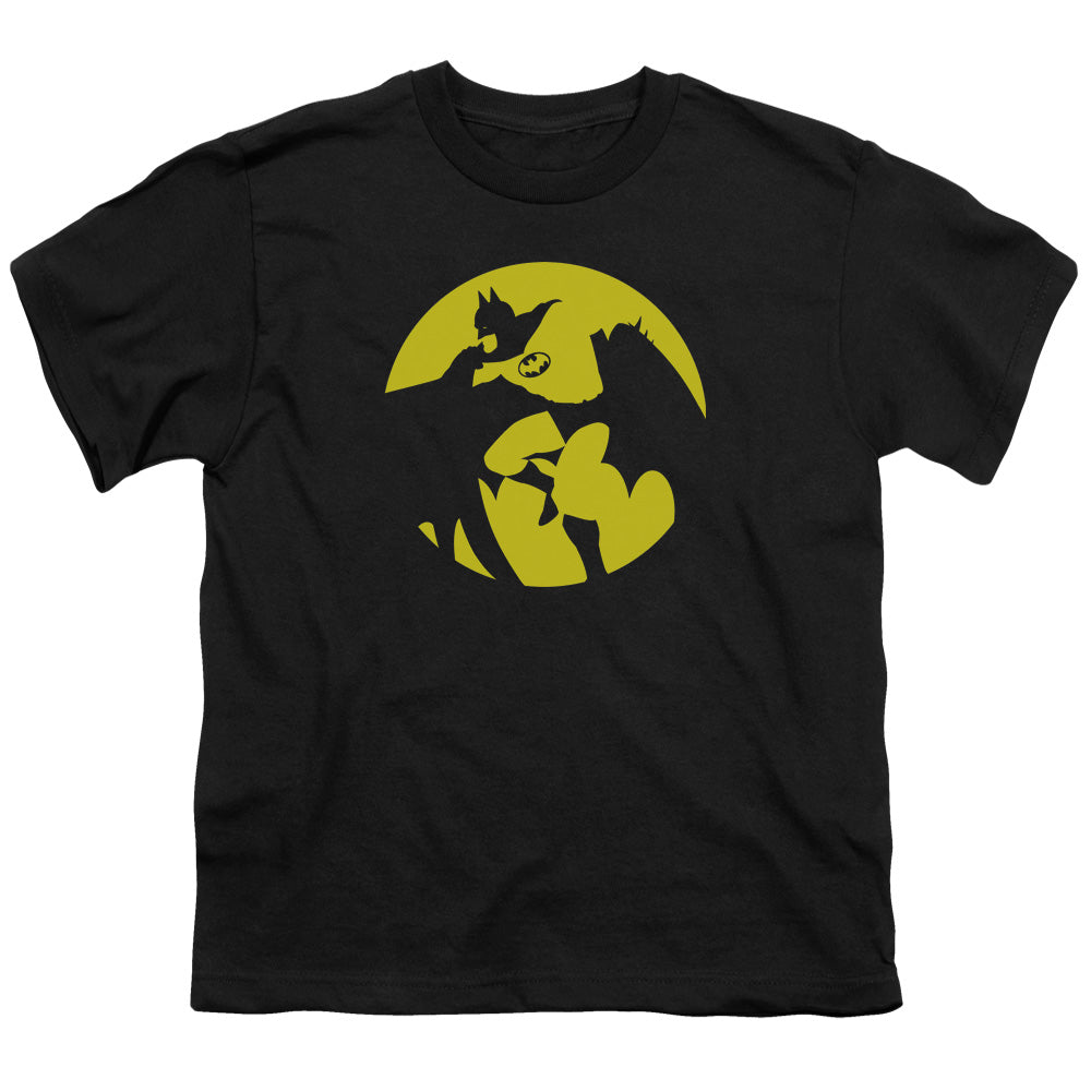 DC Comics Batman Spotlight Kids Youth T Shirt Black