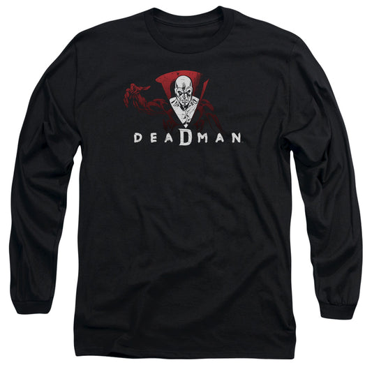 DC Comics Deadman Mens Long Sleeve Shirt Black