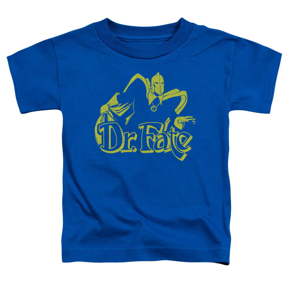 DC Comics One Color Fate Toddler Kids Youth T Shirt Royal Blue