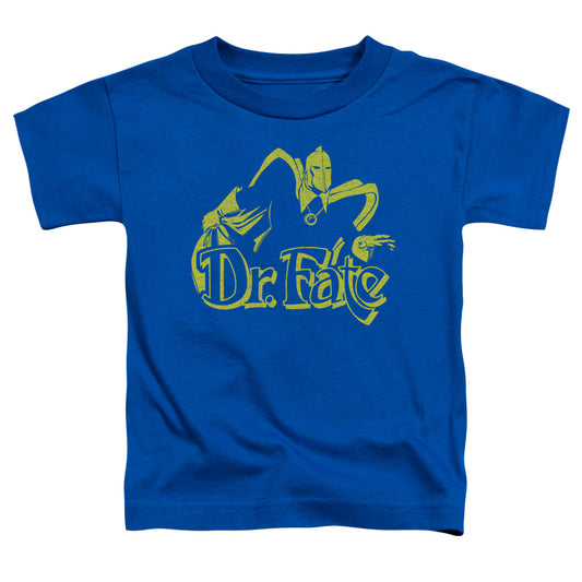 DC Comics One Color Fate Toddler Kids Youth T Shirt Royal Blue